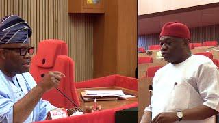 'We are not here for jokes' Akpabio warns Orji Uzor Kalu at Screening of CJN