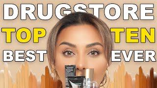 BEST DRUGSTORE MAKEUP RANKED: My Top 10 Drugstore Products