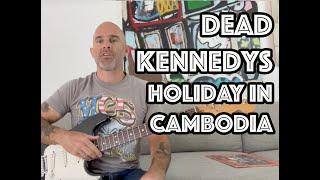 Holiday In Cambodia Dead Kennedys Guitar Lesson + Tutorial [WITh SOLO!]