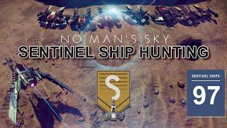 Exploring 97 Best Sentinel Ship Locations - S Class - No Man's Sky Echoes