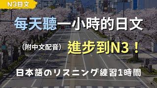 保母級聽力訓練｜ N3 日文聽力大突破！快速提升中級日文聽力｜日文日常用語｜日文聽力｜日本のリスニング練習（附中文配音）