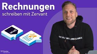 Rechnung schreiben für Selbstständige | Zervant Rechnungsprogramm Review