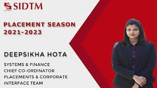 Placement Season 2021- 2023 || Chief Co-ordinator- Placements & Corporate Interface Team