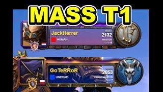 SECRET PRO TACTICS: MASS T1! Warcraft 3 Direct Strike Gameplay