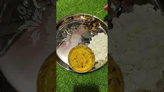 Simple thali shorts Youtube videos।#shorts #thali #thalishorts #khana #bollywood #music #duet #food