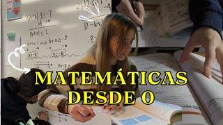 ¿Cómo APRENDER Matemáticas desde 0? TE REVELO TODO mi SISTEMA | de lo básico a Ser EXPERTO