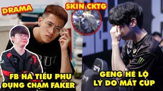 Update LMHT: Drama Fanpage Hà Tiều Phu "đụng chạm" Faker, GENG chỉ ra lý do mất cúp, Skin CKTG 2024