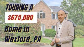 House Tour of This $675,000 Listing in PA's Top 3 Best School District - Wexford