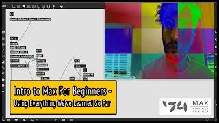 Intro to Max MSP for Beginners - Everything we've learned so far in one project