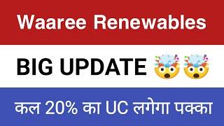Waaree Renewables Share Latest News Today | Waaree Renewables Share Big News Today