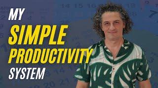 My Simple Productivity System. || Lifehack Method