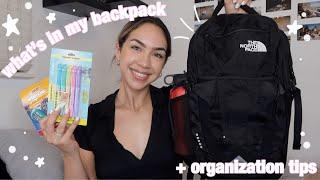 WHATS IN MY BACKPACK 2019 + school supply shopping haul (college)