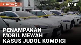 Belasan Mobil Mewah Disita Polisi dari Kasus Judi Online Komdigi | Liputan6