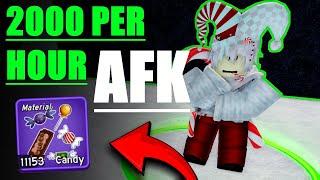 The FASTEST Candy Farm In Blox Fruits! *WORKING 2024*