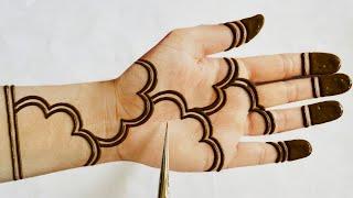 Easy Bharva Indian Full Hand Mehndi Design Trick 2024-Simple Dulhan Mehandi Design- Mehndi ka design