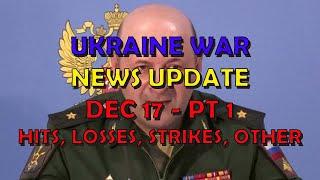 Ukraine War Update NEWS (20241217a): Pt 1 - Overnight & Other News