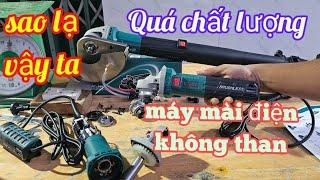  Cũng là máy mài điện,nhưng nó lạ hơn máy khác,máy mài BoDa không than |Máy Xây Dựng Hồng Nhiên