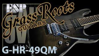 GRASS ROOTS G-HR-49QM + эксперимент (Обзор гитары от GAIN OVER)