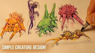 Create AWESOME Creatures with Random Shapes