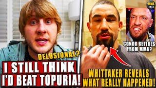 Paddy Pimblett REACTS to Ilia Topuria's KO win& CLAIMS he'd BEAT him! Whittaker DETAILS teeth injury