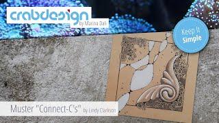 crabdesign Tutorial 36 - Keep It Simple: Muster "Connect-C's" - by Marina Dali