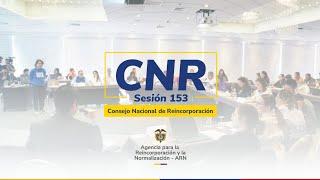 Consejo Nacional de Reincorporación Sesión #153