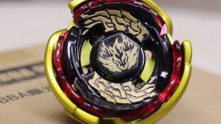 Gold Big Bang Pegasus 105RF WBBA CHAMPION Asia Model Unboxing & Review - Beyblade Metal Fight 4D