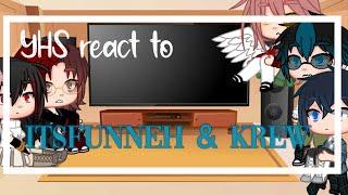 Yandere High school- YHS react to Itsfunneh and the krew ~Read COMMENTS ~