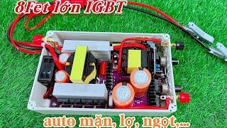 Kích cá điện tử 8Fet lớn IGBT auto nguồn nước | 085 371 0315 | DTCK