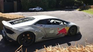 Mad Mikes Liberty Walk Redbull  Lamborghini Drift Car Is A Beast