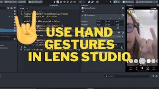 How To Use Hand Gestures In Lens Studio | Snap AR Tutorial