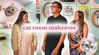 I Built a DREAM Cat Room for Two Lucky Felines