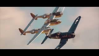 Flying Legends Trailer 2023 Engine sounds only!