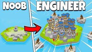 Engineering an UNDEFEATABLE defensive castle!