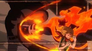 Endeavor vs Nomu My Hero Academia English Dub