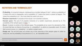 Statistical Analysis Probability and distributions