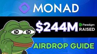 GET AIRDROP BY MONAD | EARLY | $244 MILLION INVESTMENTS