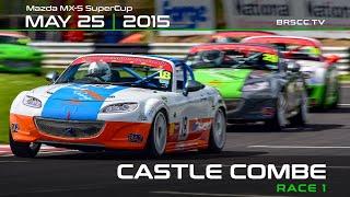 2015 BRSCC Mazda MX-5 SuperCup  - Castle Combe Rnd 5