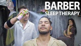 SLEEP ASMR | Sleep With The Best Barber Massage On The World (head, face, ear, neck massage)