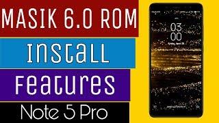 [Install + Features] Masik 6.0 ROM On Xiaomi Redmi Note 5 Pro