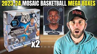 HUNTING FOR WEMBY IS STILL FUN! 2023 24 MOSAIC BASKETBALL MEGA BOX