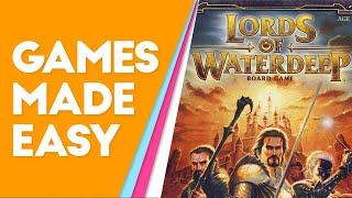 D&D Lords of Waterdeep: How to Play and Tips