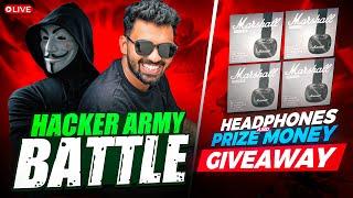7000 PRICE MONEY FREE ENTRY ROOM  | HACKER ARMY BATTLE  | BGMI KANNADA LIVE | BGMI LIVE ROOM MATCH