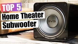 5 Best Home Theater Subwoofers 2024 | From Budget to High-End!