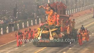 West Bengal's tableaux depicts Bauls of Bengal