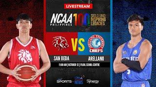 San Beda vs Arellano (Men’s Basketball) | NCAA Season 100 - Replay