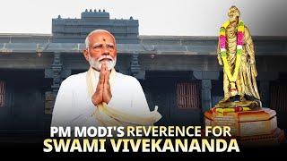 PM Modi prays at iconic Vivekananda Rock Memorial in Kanniyakumari