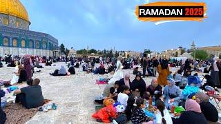 Ramadan Iftar Gathering at Al AQSA Mosque ||  Breaking Fast in the Holy Land