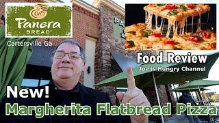 Panera's® New Margherita Flatbread Pizza Review | New Panera Bread® | Joe Is Hungry 