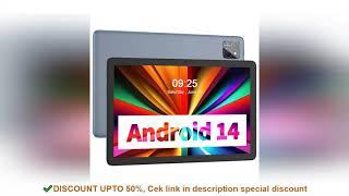PRITOM TAB11 Android 14 Tablet, 10 Inch, Octa-Core, 5G WiFi6, 128GB, 8000mAh, HD IPS Displ